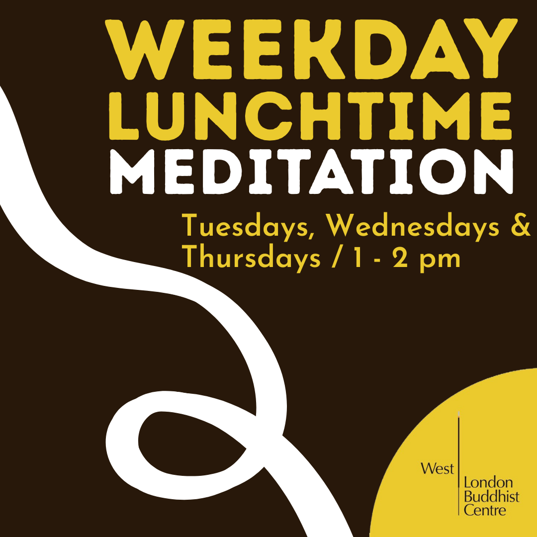 weekday lunchtime meditation